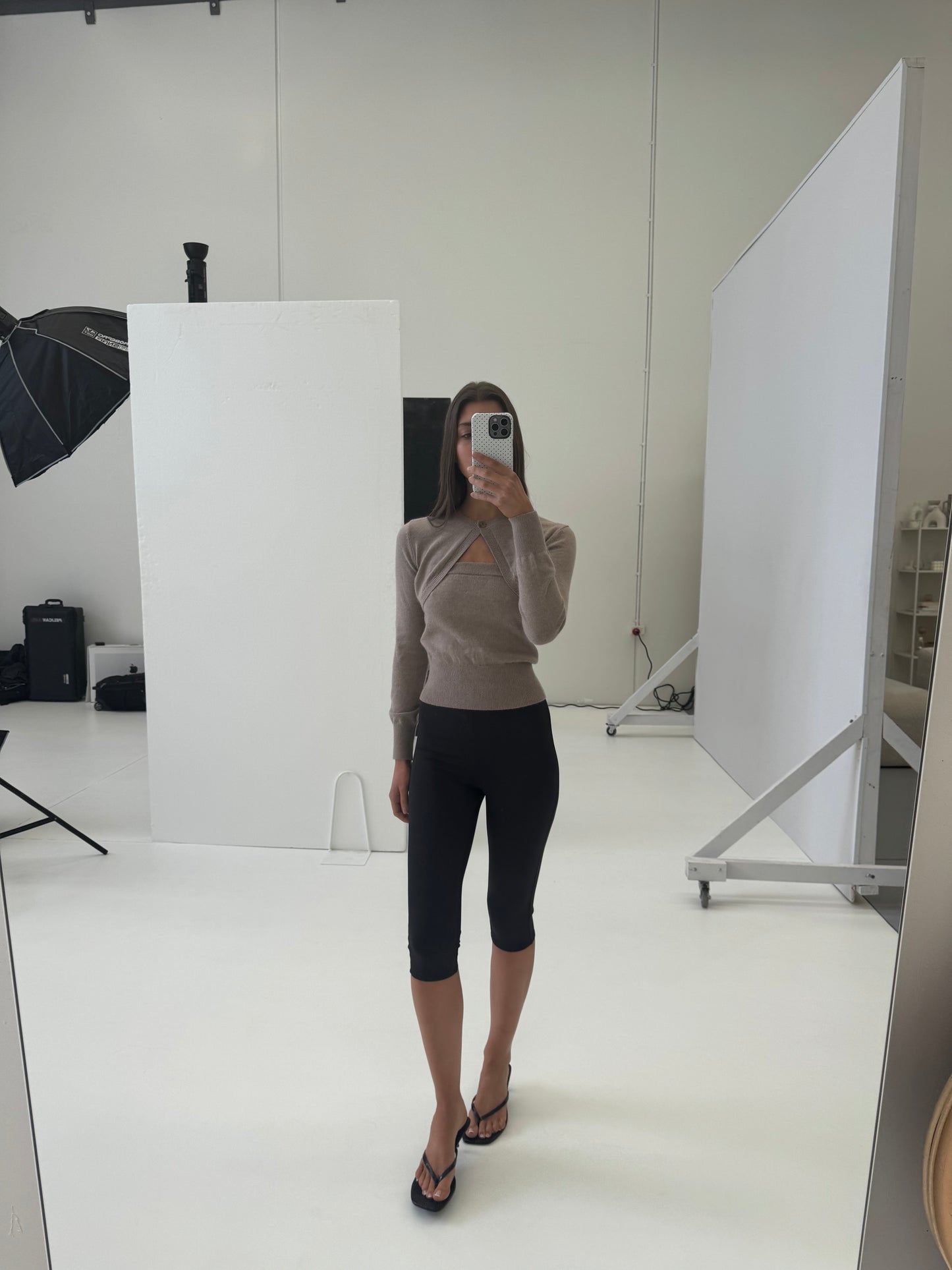 Mia Knit Set | Coffee