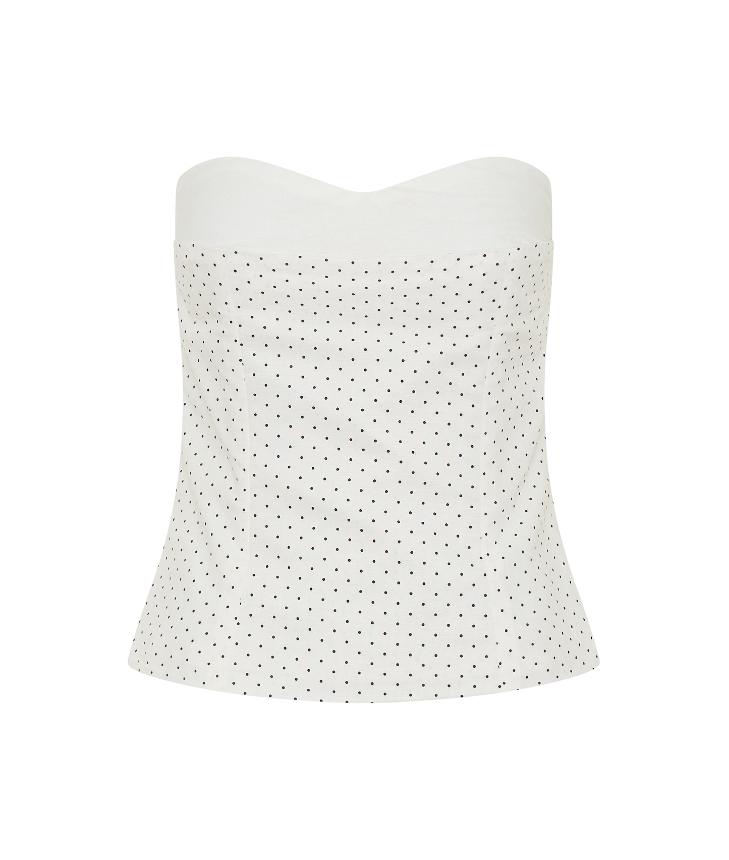 Kylie Bustier | Cream Polka