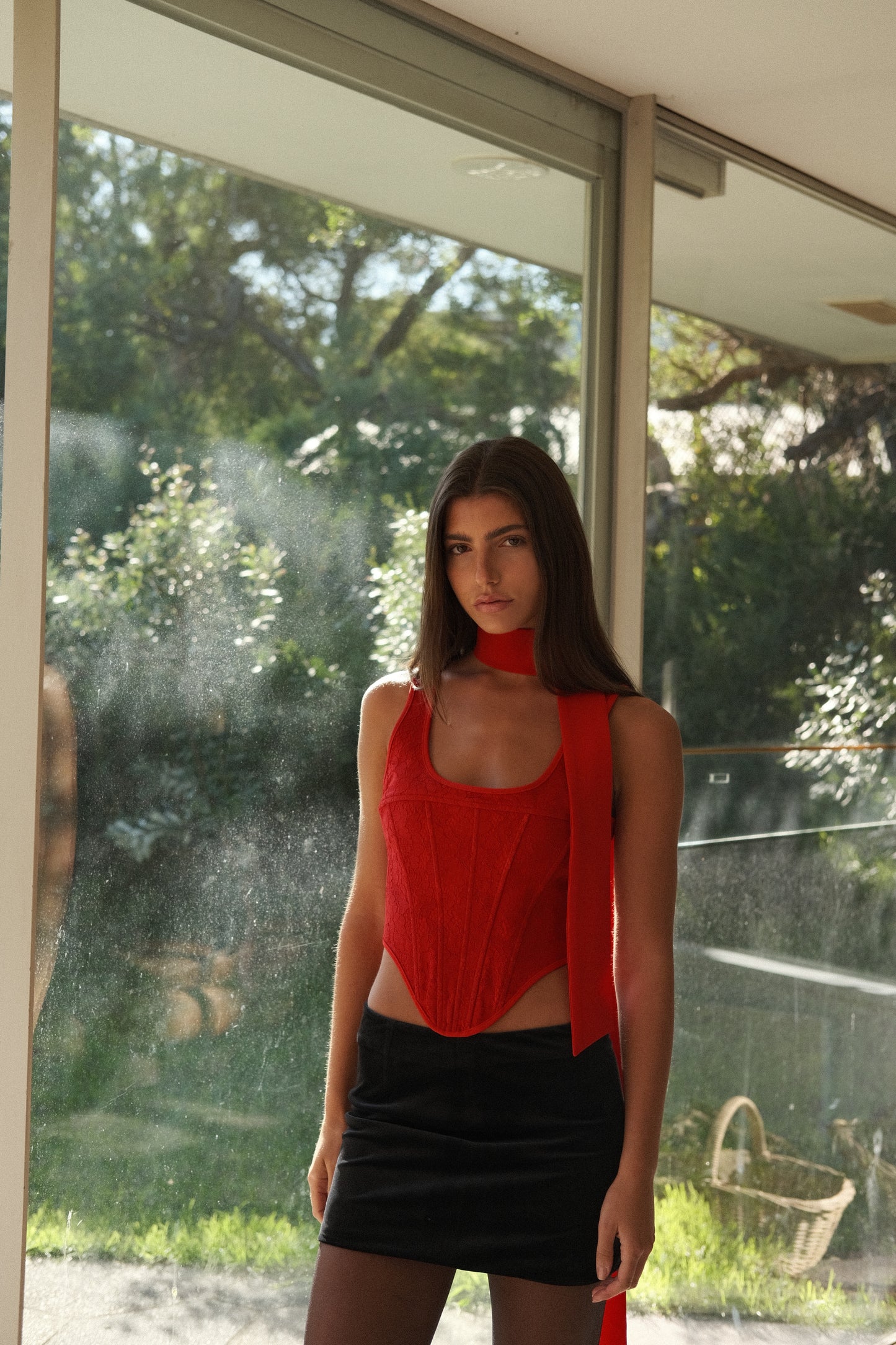 Ava Corset | Scarlet