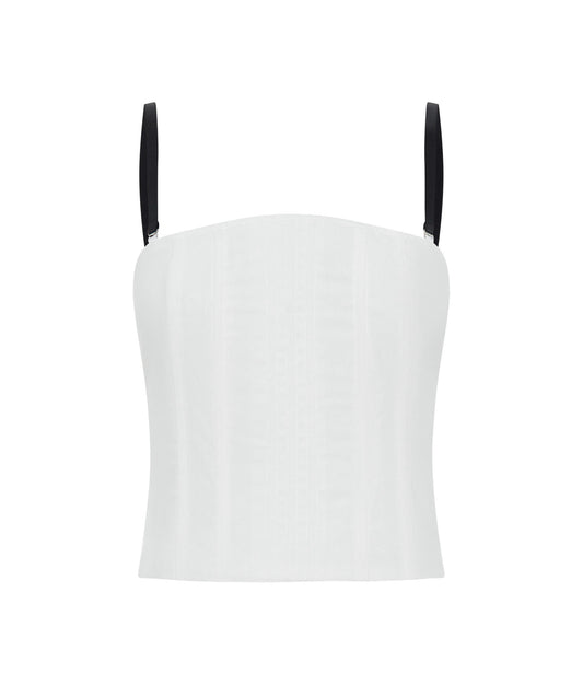 Claudia Corset | Ivory Linen