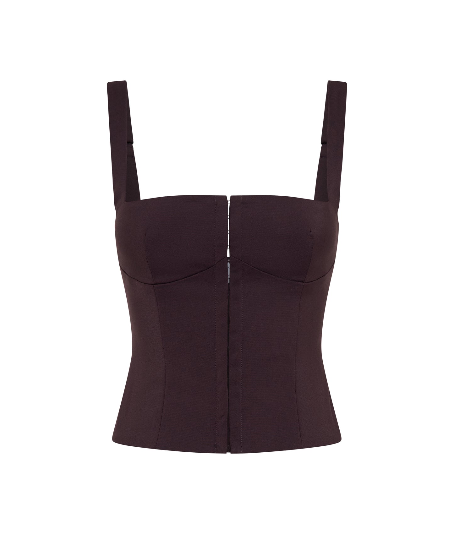 Harper Bustier | Chocolate