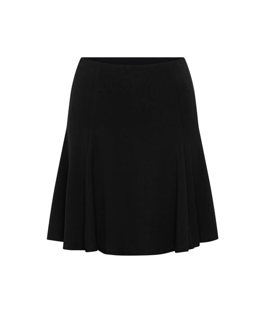 Jessie Bamboo Midi Skirt | Noir