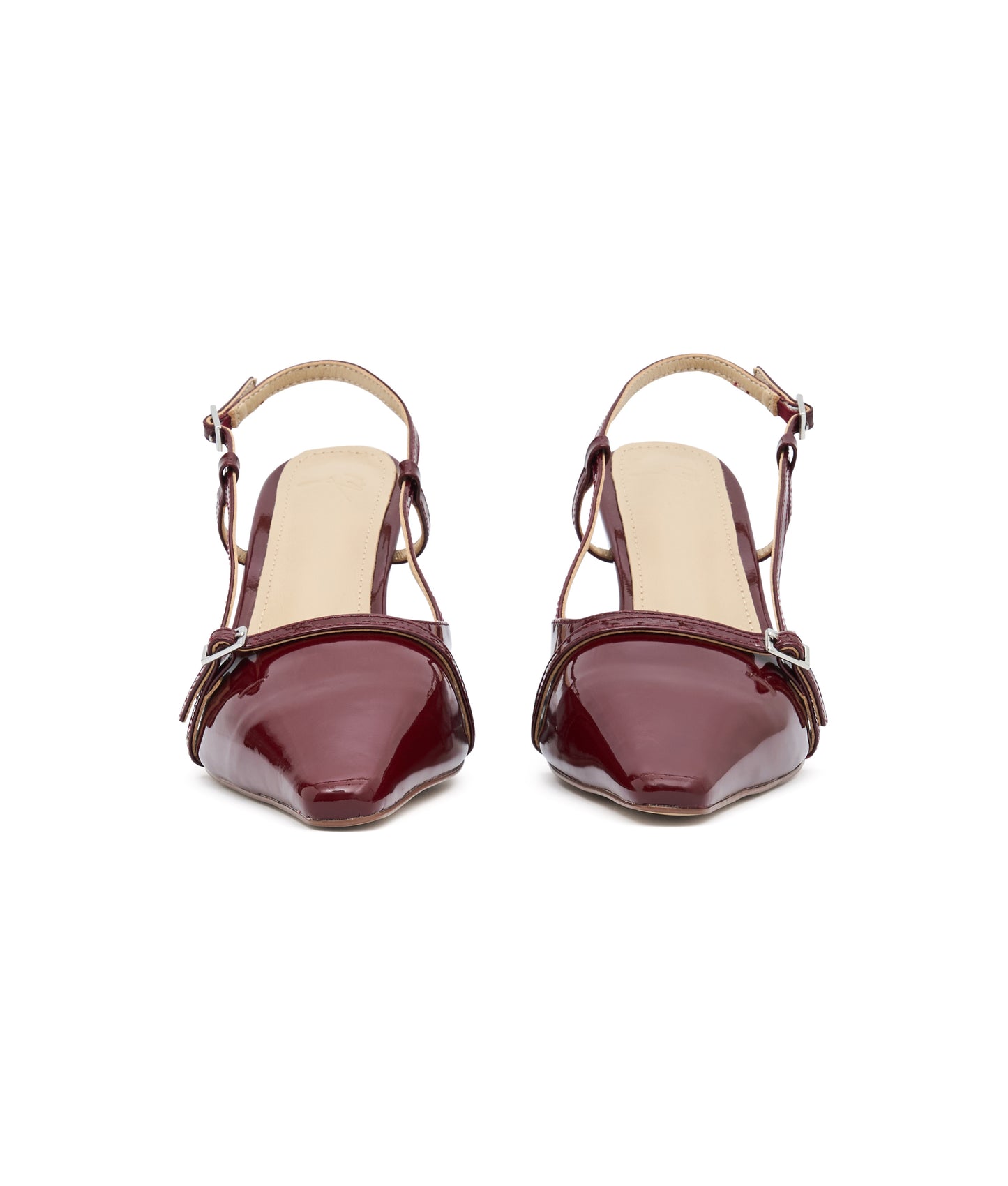 Magnolia Kitten Heel | Burgundy