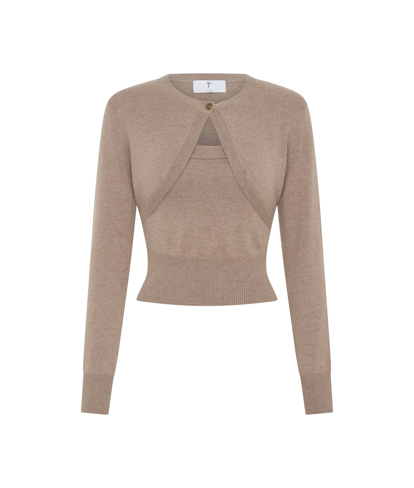 Mia Knit Set | Coffee