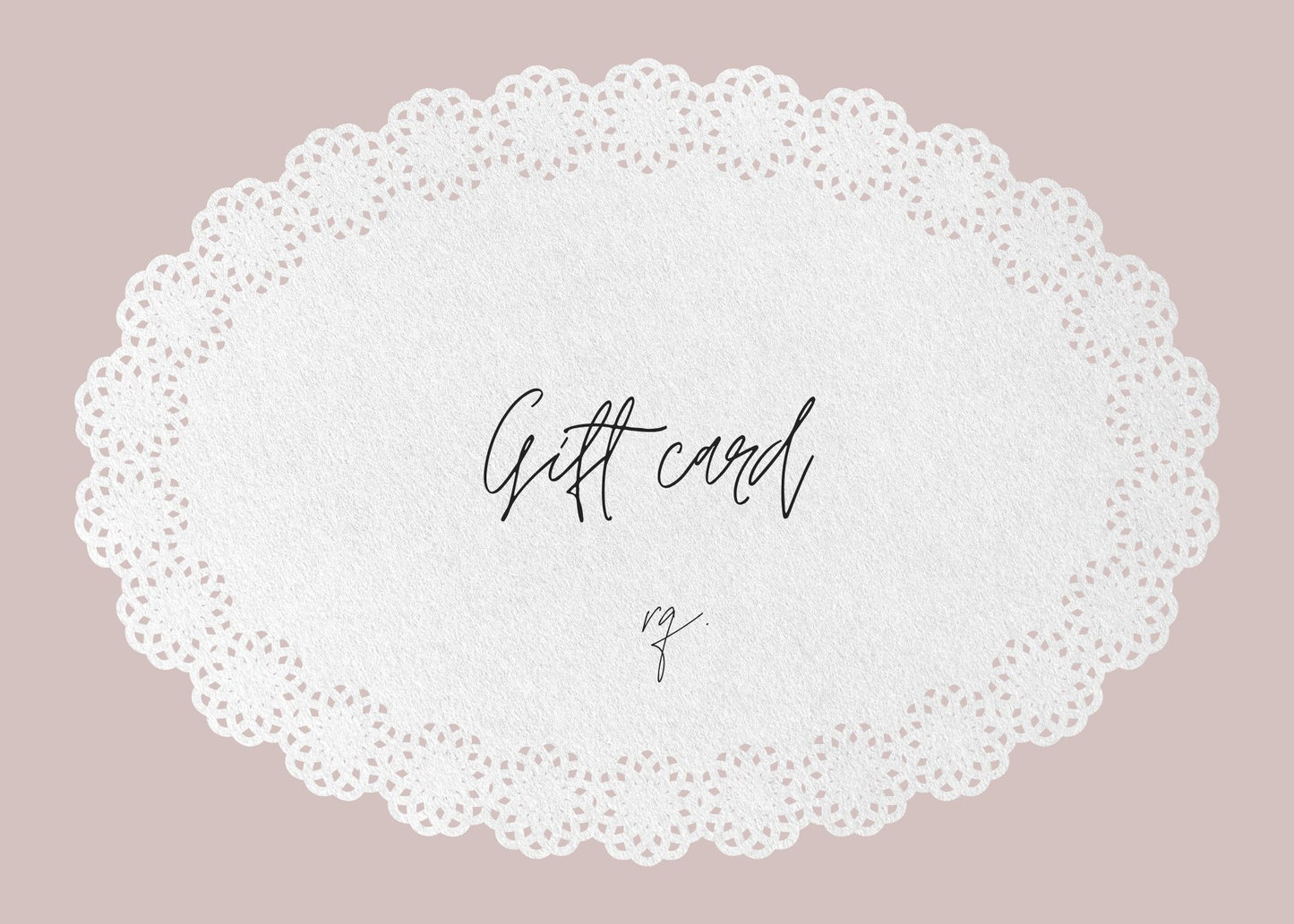 rq. Gift Card