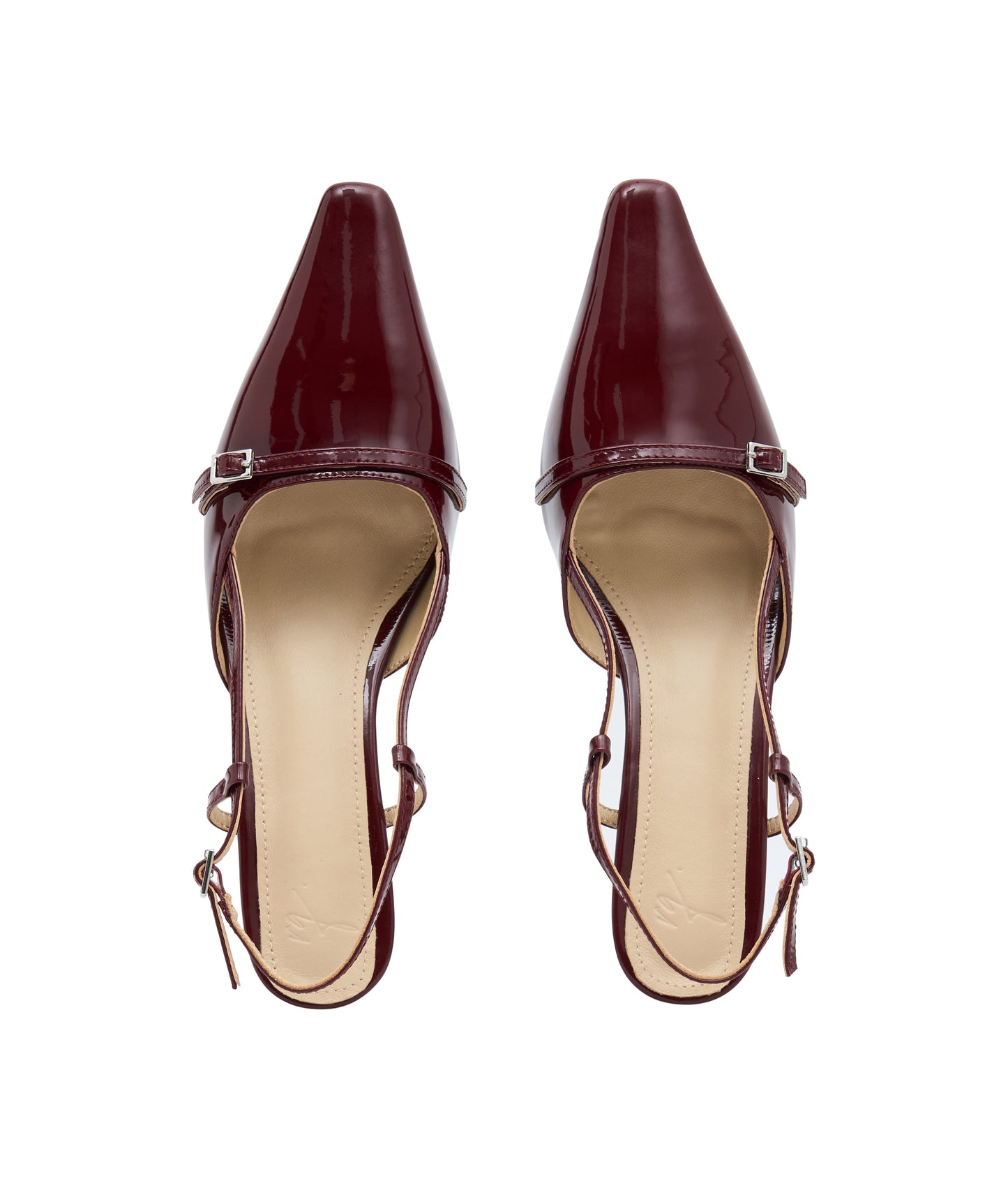 Magnolia Kitten Heel | Burgundy