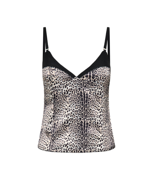 Lana Bustier | Leopard