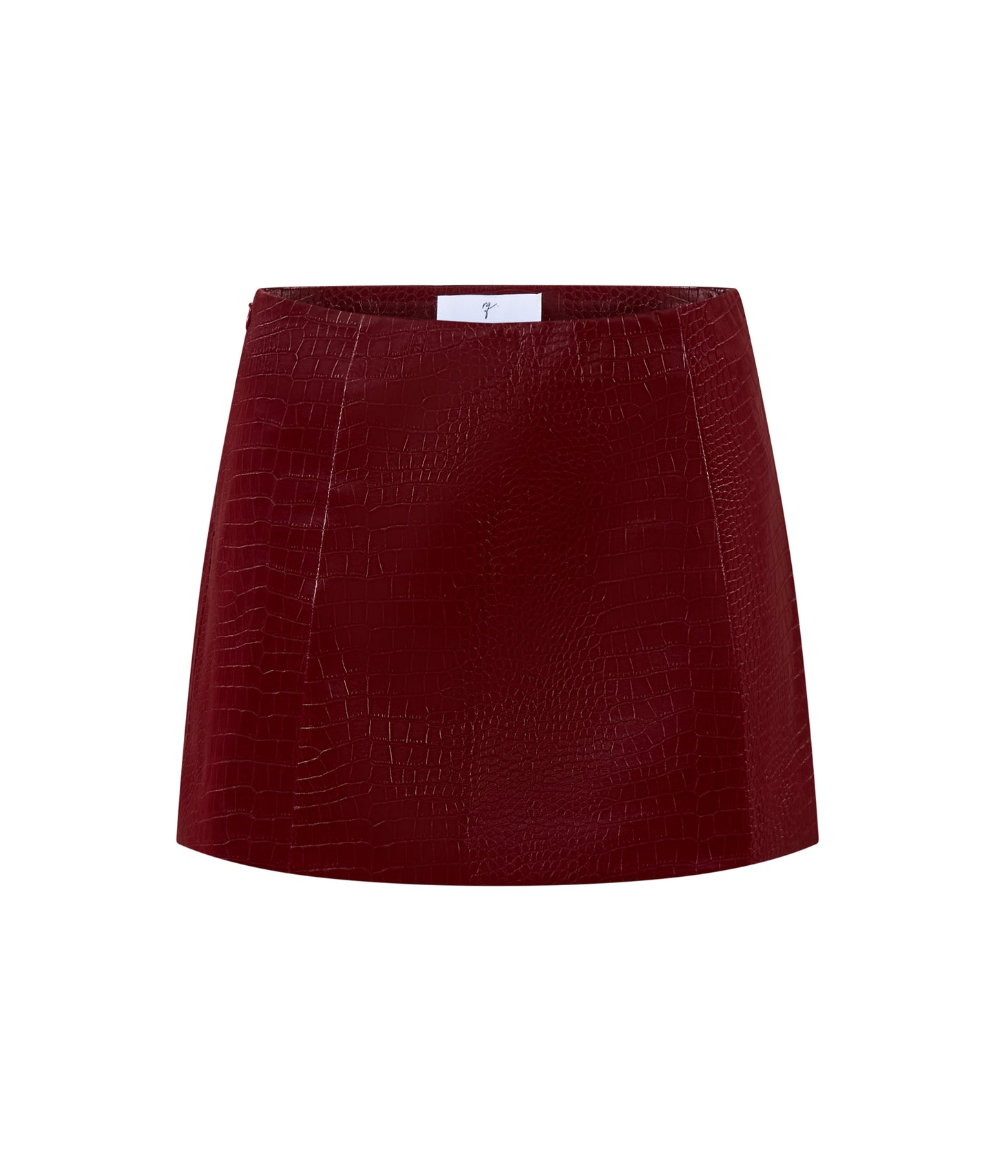 Carmen Mini Skirt | Deep Red