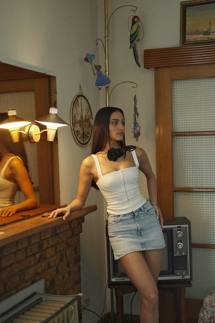 Harper Bustier | Ivory