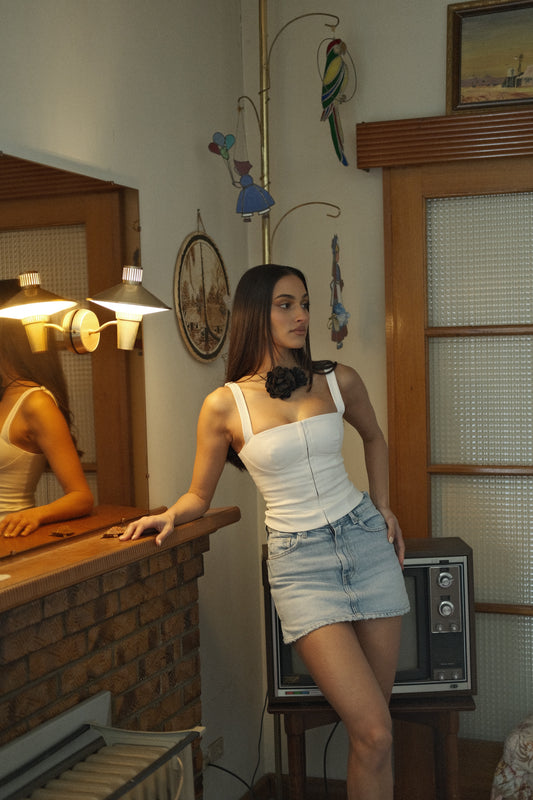 Harper Bustier | Ivory