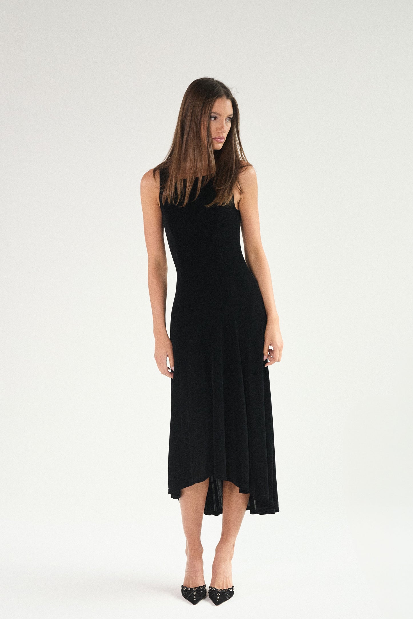 Evangeline Dress | Noir