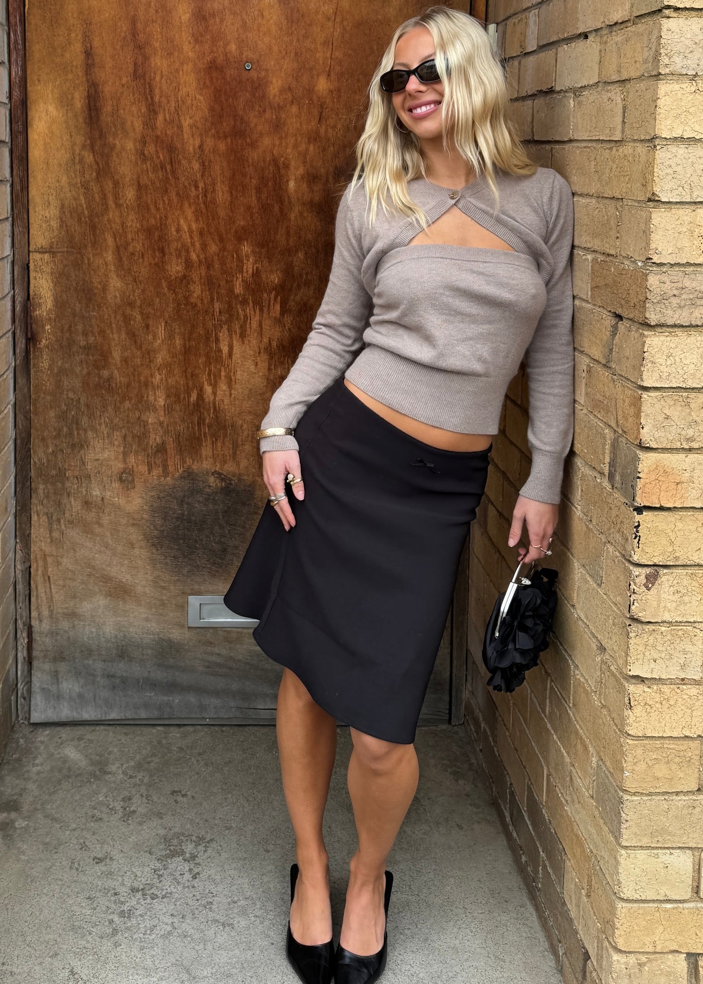 Mia Knit Set | Coffee