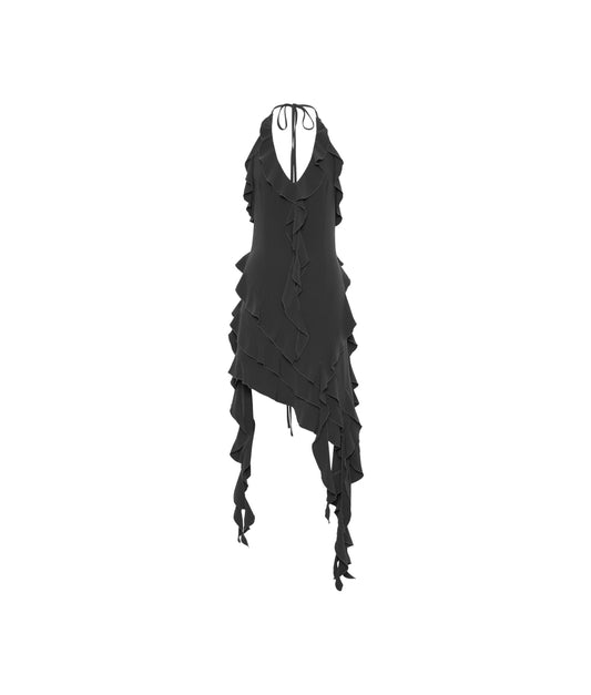 Final Sale: Madeline Midi Dress | Noir