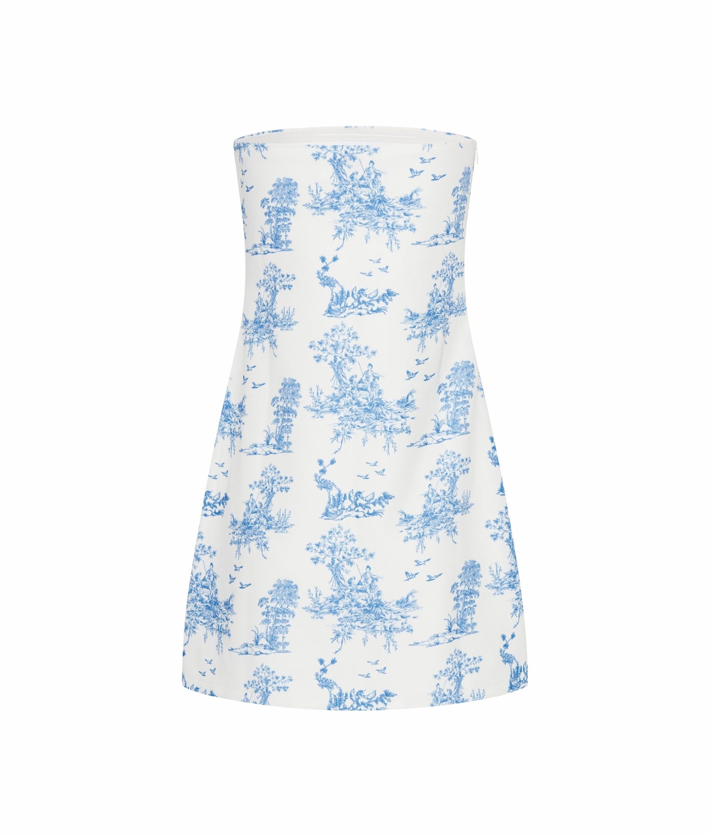 Final Sale: Paloma Dress | Blue Toile